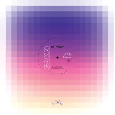 Delfonic — BERLIN REWORKS 3 vinyl cover