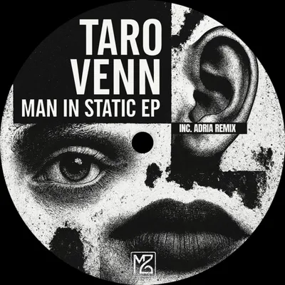 Taro Venn (, Adrià) — Man in Static EP vinyl cover
