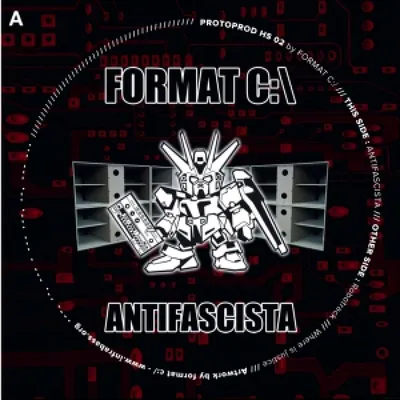Format C, Zebes Omega — Antifascista vinyl cover