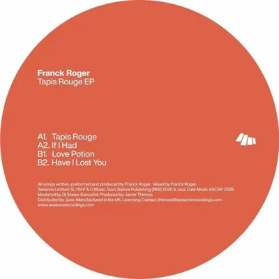 Franck Roger — Tapis Rouge EP vinyl cover