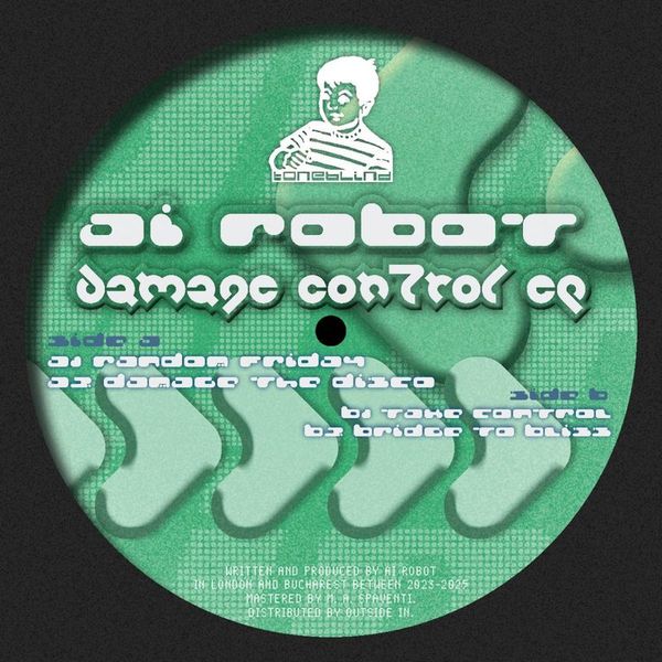 AI Robot — Damage Control vinyl cover