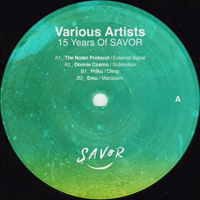 Various — 15 Years Of Savor vinyl cover