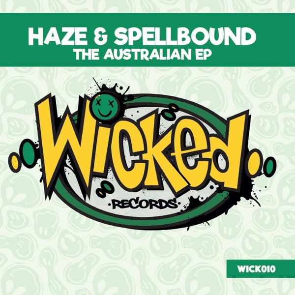 Haze, Spellbound — The Australian EP vinyl cover