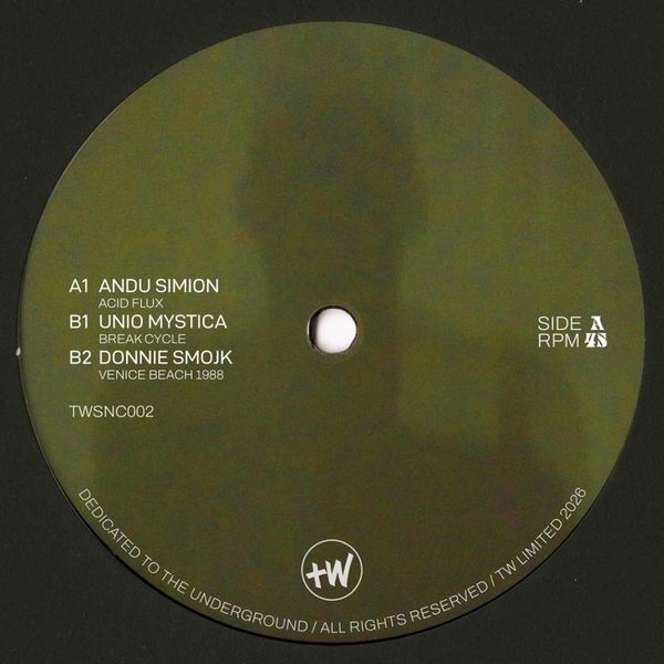 Andu Simion, Unio Mystica, Donnie Smojk — Acid Cycle 1988 vinyl cover