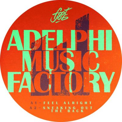 Adelphi Music Factory — Sneaking Out The Back EP vinyl cover