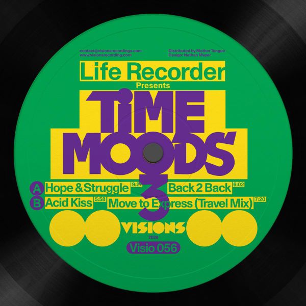 Life Recorder — Time Moods 3 vinyl cover