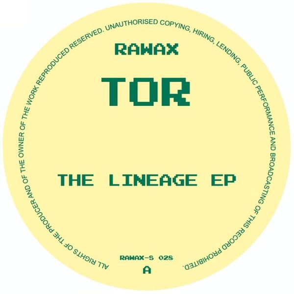 Tor — The Lineage EP vinyl cover