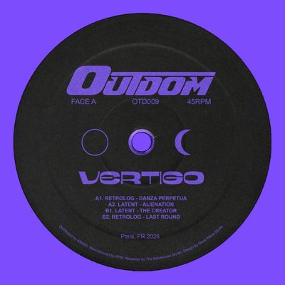 Latent, Retrolog — Vertigo vinyl cover