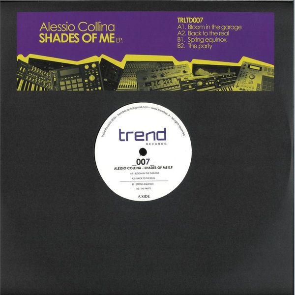 Alessio Collina — Shades Of Me E.P. vinyl cover