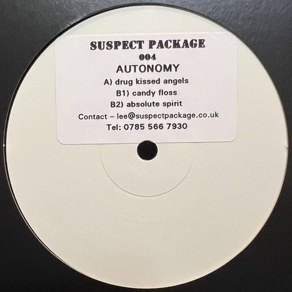 Autonomy — Drug Kissed Angels vinyl cover