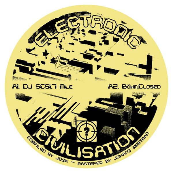 Various — Electronic Civilisation vinyl cover