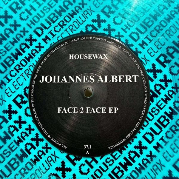 Johannes Albert — FACE 2 FACE EP vinyl cover