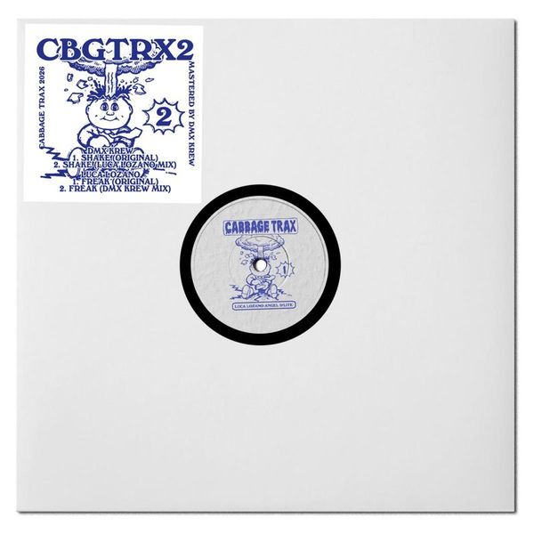 DMX Krew/Luca Lozano — CABBAGE TRAX 2 vinyl cover