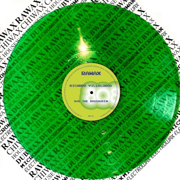 Ricardo Villalobos — 808 THE BASSQUEEN vinyl cover