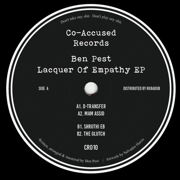 Ben Pest — Lacquer of Empathy EP vinyl cover