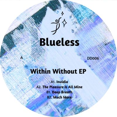 Blueless — WITHIN WITHOUT EP vinyl cover