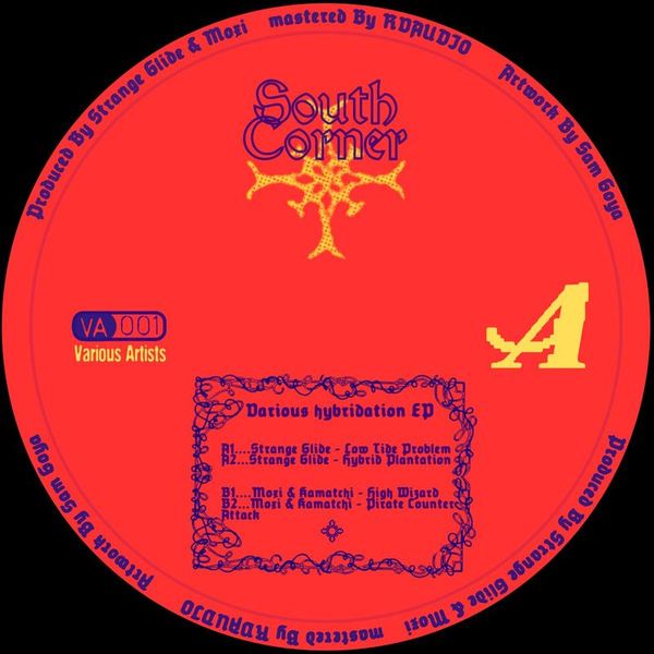 Strange Glide, Moxi, Kamatchi — Various Hybridation EP vinyl cover