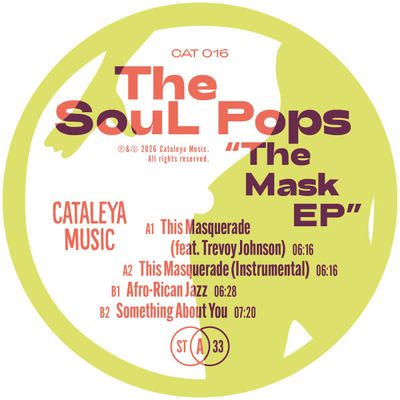 The Soul Pops — The Mask EP vinyl cover
