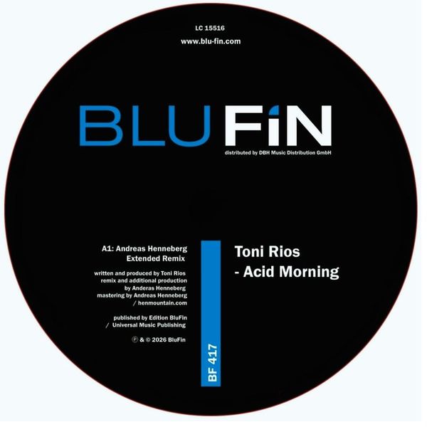 Toni Rios — Acid Morning vinyl cover