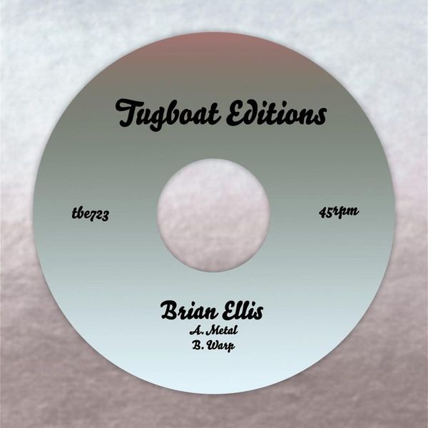 Brian Ellis — Sound Of Metal & Warp 7" vinyl cover