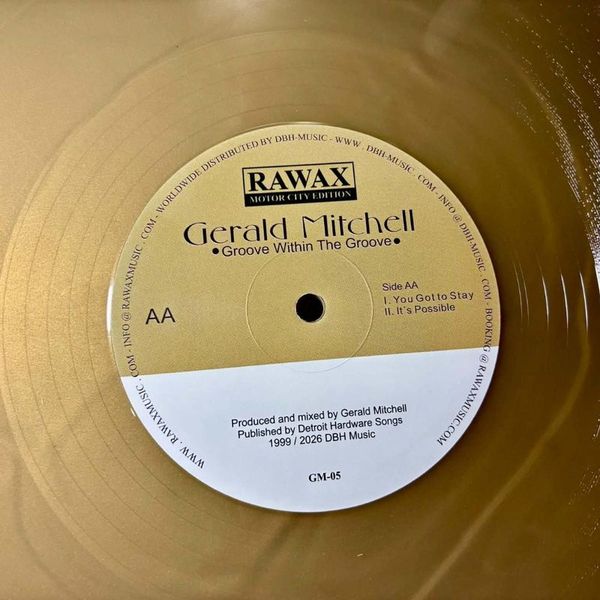 Gerald Mitchell — Groove Within The Groove vinyl cover