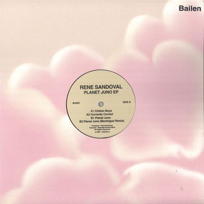 Rene Sandoval — Planet Juno EP vinyl cover