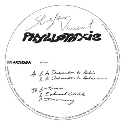 Stefan Vincent — Phyllotaxis vinyl cover