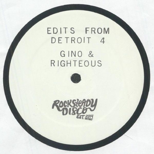 Gino, DJ Righteous — Edits From Detroit Vol 4 vinyl cover
