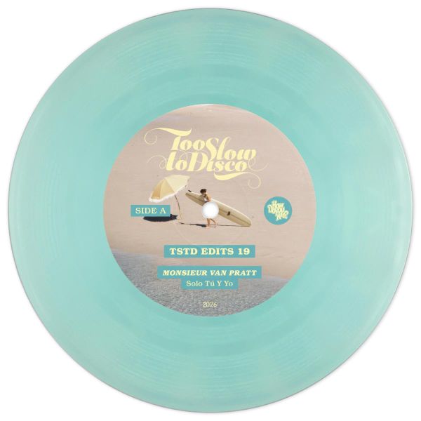 Monsieur Van Pratt — TSTD Edits 19 (7") vinyl cover