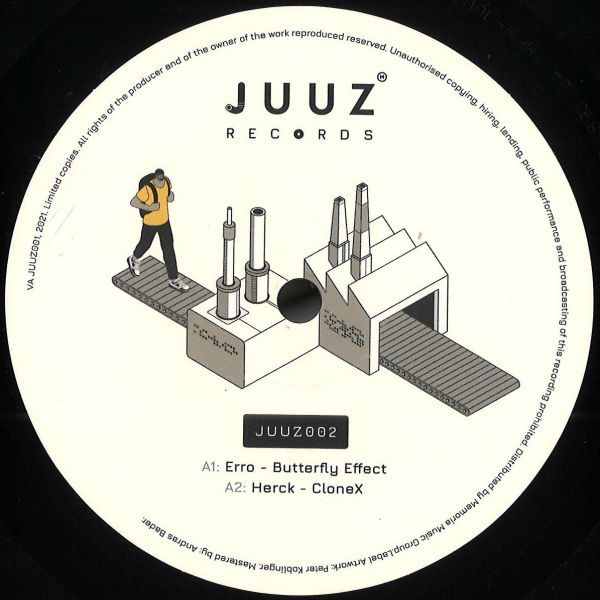 Various — JUUZ 002 vinyl cover