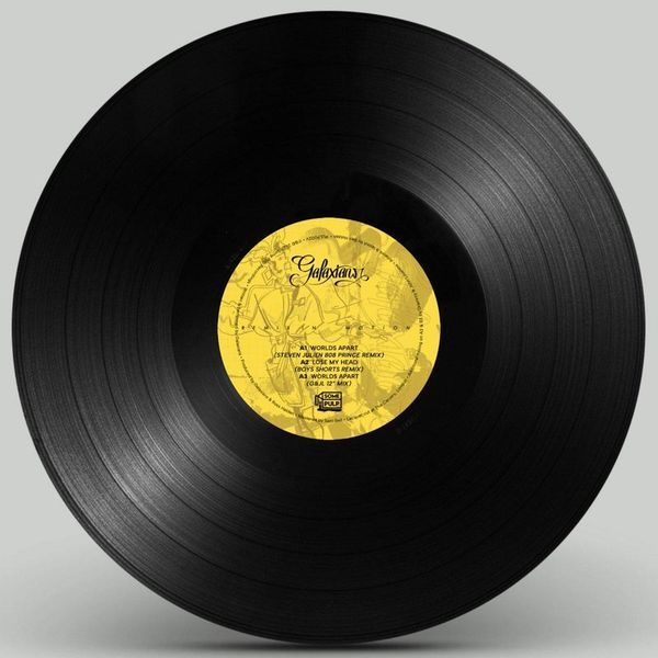 Galaxians — Remix In Motion vinyl cover