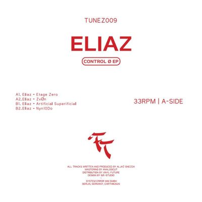 Eliaz — Control O EP vinyl cover