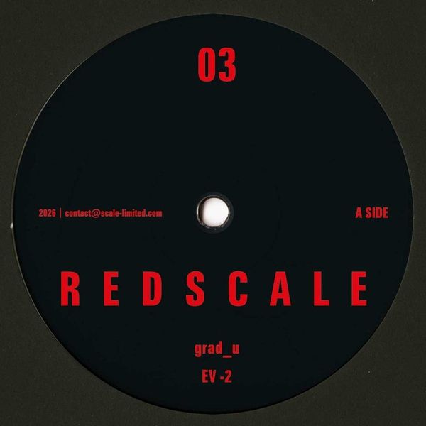 Grad_u — Redscale 03 vinyl cover