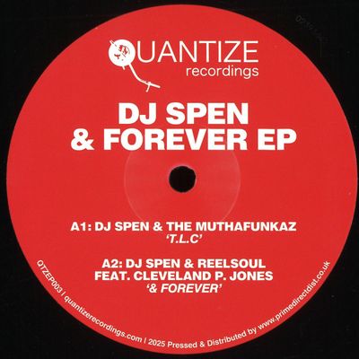DJ Spen — & Forever EP vinyl cover