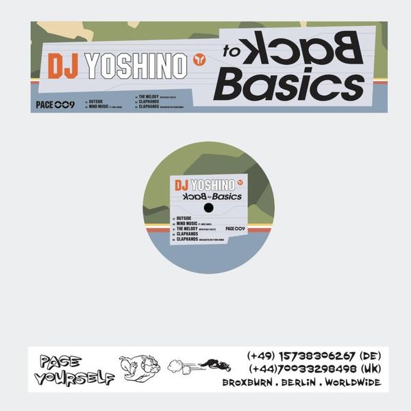 DJ Yoshino — Back to Basics vinyl cover
