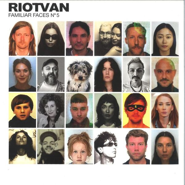Various — Familiar Faces Nº5 LP 2x12" vinyl cover