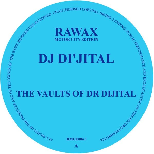 DJ Di'Kital — The Vaults Of The Dr. vinyl cover