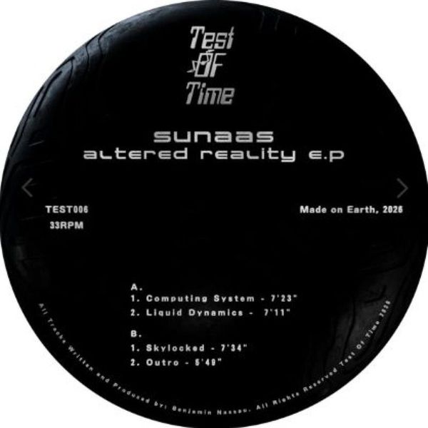 Sunaas — Altered Reality E.P vinyl cover
