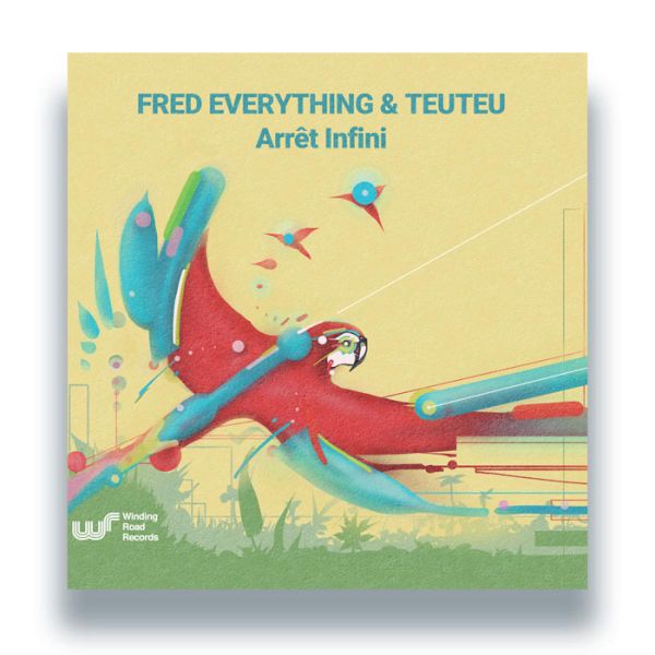 Fred Everything, Teuteu — Arrêt Infini vinyl cover