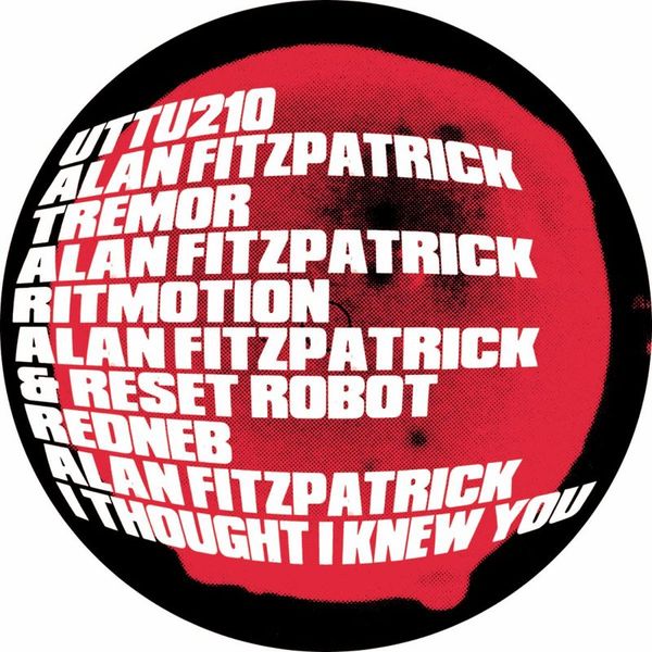 Alan Fitzpatrick — Tremor EP vinyl cover