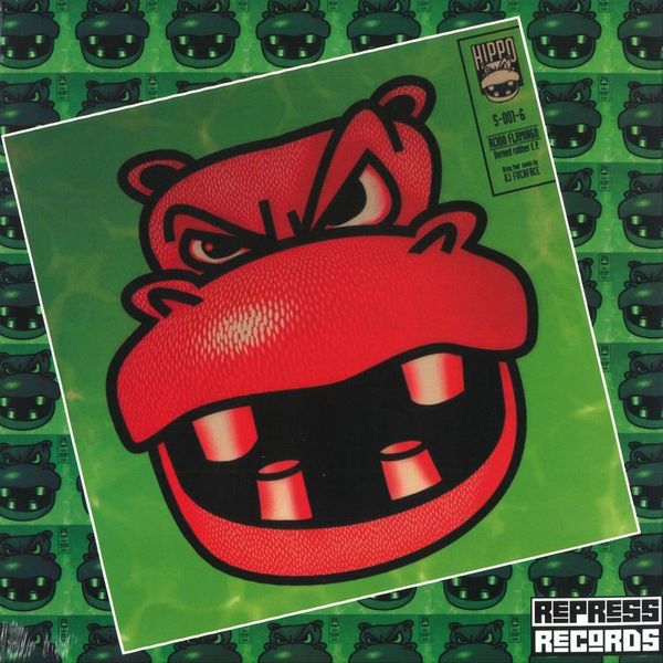 Acido Flamingo — Burned Rubber E.P. vinyl cover