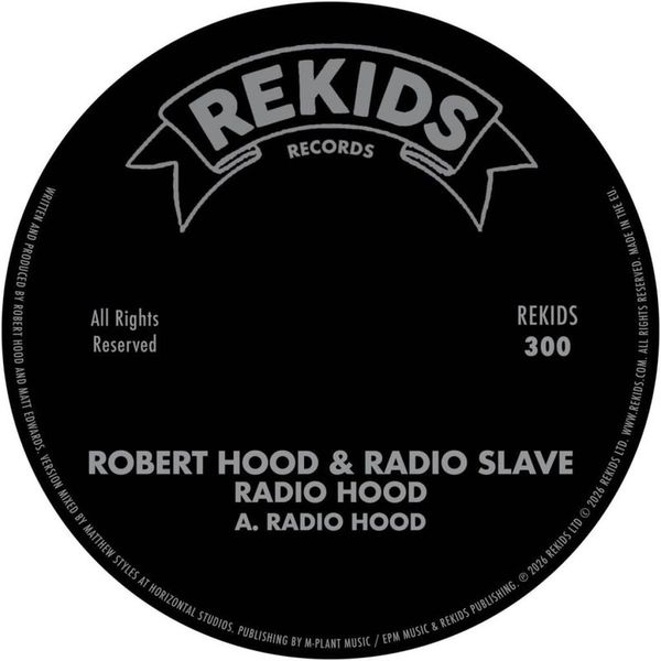 Robert Hood, Radio Slave — Radio Hood vinyl cover
