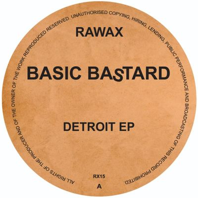 Basic Bastard — DETROIT EP vinyl cover
