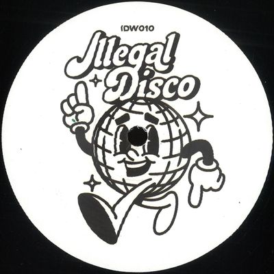 Monsieur Van Pratt — Illegal Disco 010 vinyl cover
