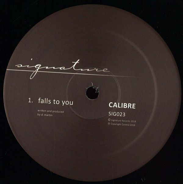 Calibre — Falls To You vinyl cover