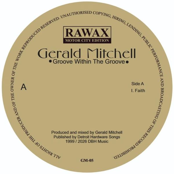 Gerald Mitchell — Groove Within The Groove vinyl cover