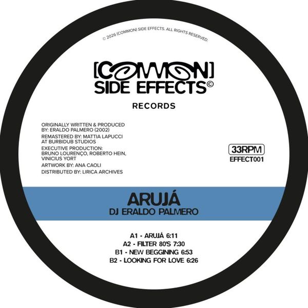 Dj Eraldo Palmero — Arujá vinyl cover