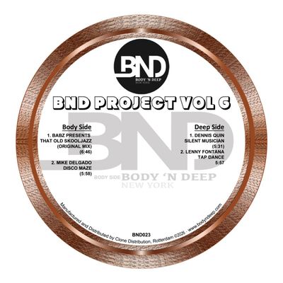 Various — BND Projects Vol 6 vinyl cover