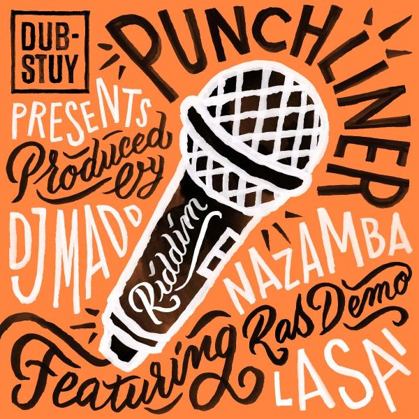 Dub-Stuy — Punchliner Riddim ft. Nazamba, Ras Demo & Lasai vinyl cover