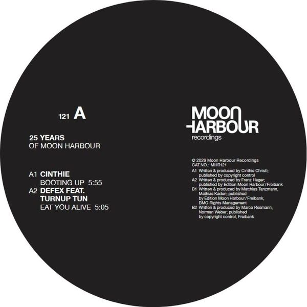 Various — 25 Years of Moon Harbour (Part 1) vinyl cover